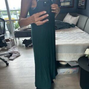Hunger green long vest